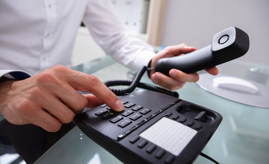 Telephone interpreting