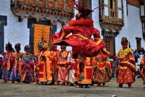 September - THIMPHU TSHECHU festival Bhutan